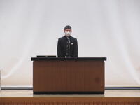 ２学年代表生徒発表