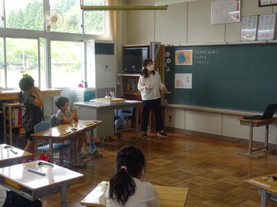 １年生の授業の様子