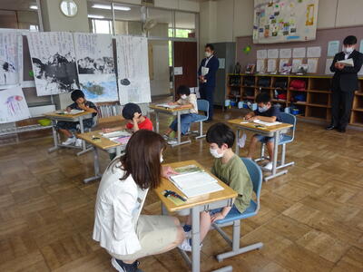 ２年生の授業の様子