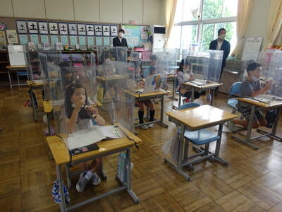 ３年生の授業の様子