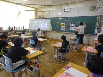 ４年生の授業の様子