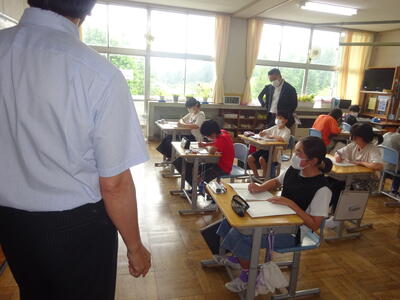 ５年生の授業の様子