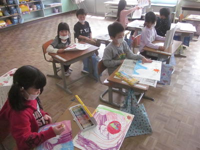 明るい太陽を描こう