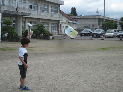 ちゃんと風に乗っています