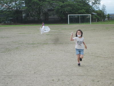 やったあ、ちゃんと上がったよ
