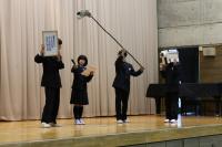 生徒会役員の熱演！